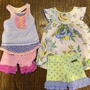 Matilda Jane set of 2 outfits size 2